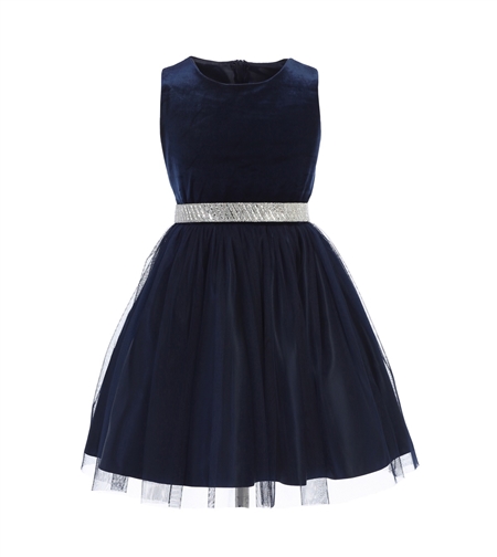 #SK773 : Sleeveless Velvet Short Dress