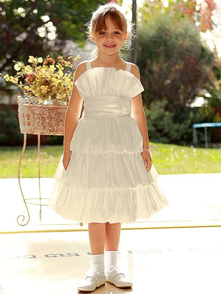 Three layer gown for girls | Gowns for girls, Layered gown, Frock design